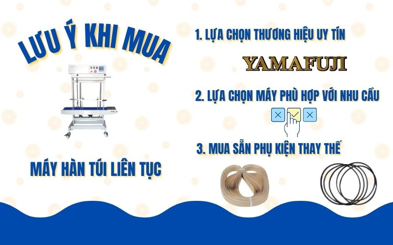 Lưu ý khi mua máy hàn miệng túi liên tục
