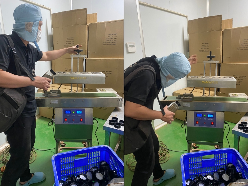 Máy dán màng seal Yamafuji LTF-1800