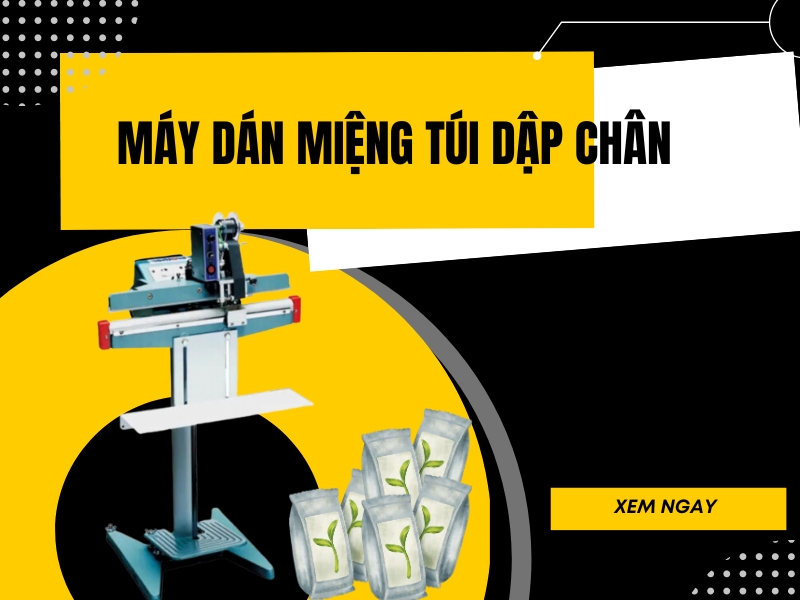 May-dan-mieng-tui-dap-chan-voi-tui-giay