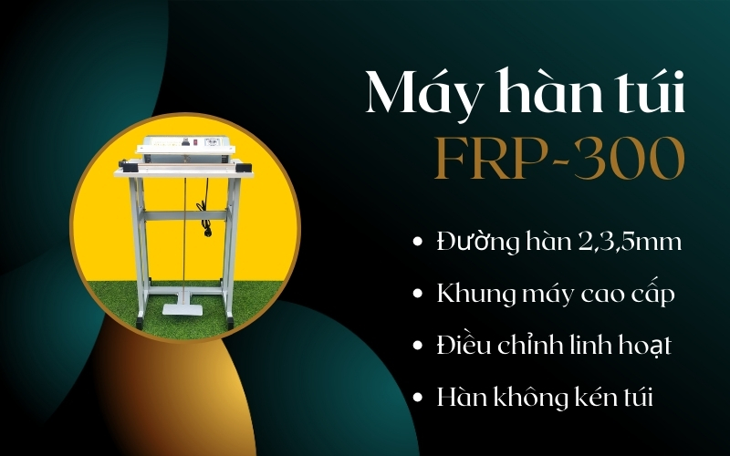 Máy dán túi dập chân FRP-300