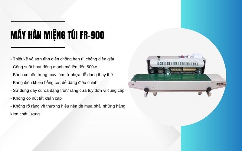 Máy hàn miệng túi FR-900 giá rẻ