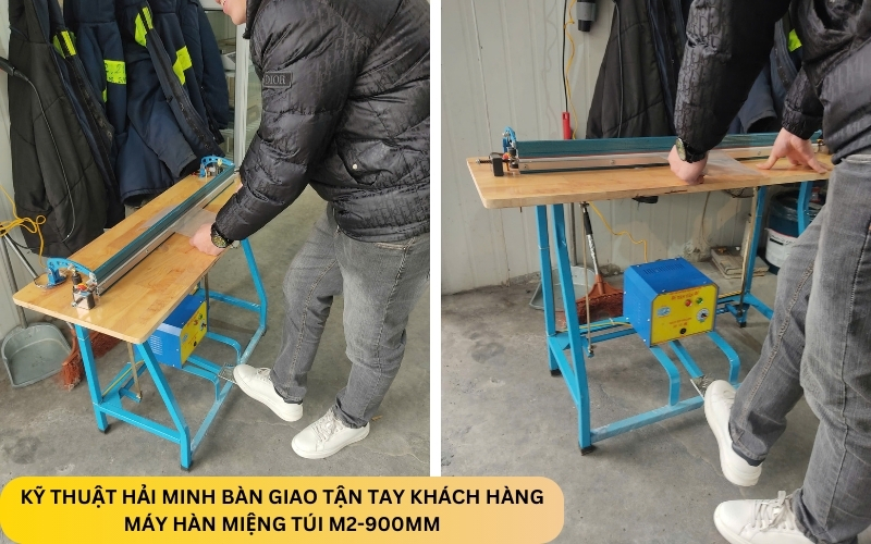 Máy hàn miệng túi M2-900mm