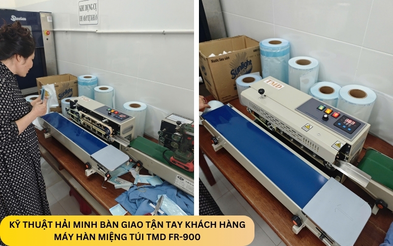 Máy hàn miệng túi TMD FR-900