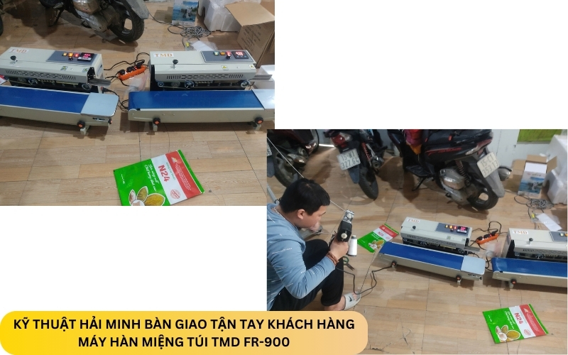 Máy hàn miệng túi TMD FR-900