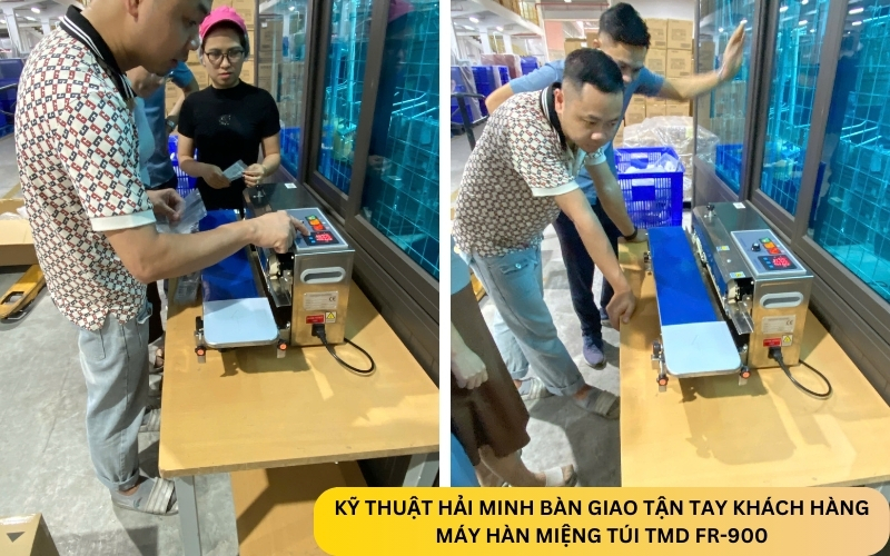 Máy hàn miệng túi TMD FR-900