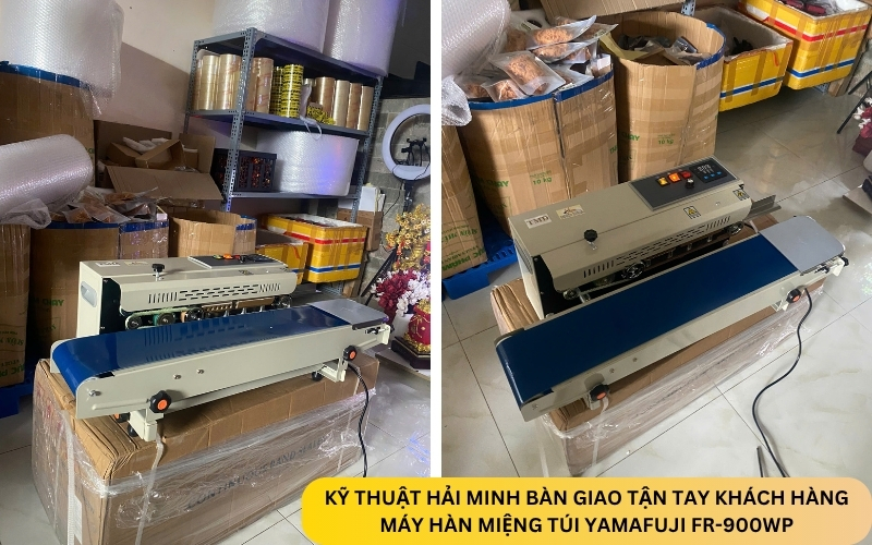 Máy hàn miệng túi Yamafuji FR-900WP