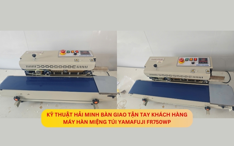 Máy hàn miệng túi Yamafuji FR750WP