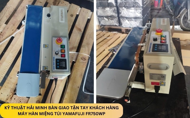 Máy hàn miệng túi Yamafuji FR750WP