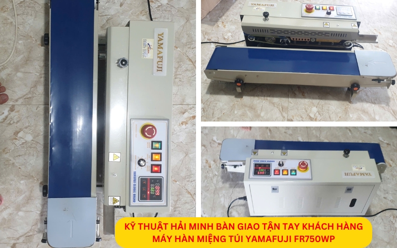 Máy hàn miệng túi Yamafuji FR750WP