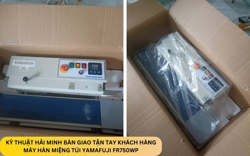 Máy hàn miệng túi Yamafuji FR750WP