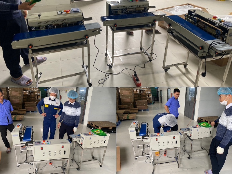 Máy hàn miệng túi Yamafuji FR750WP