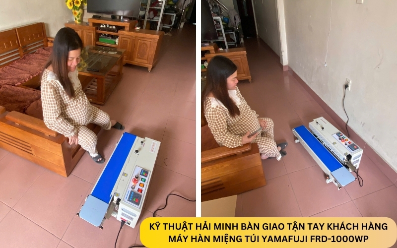 Máy hàn miệng túi Yamafuji FRD-1000WP