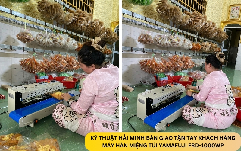 Máy hàn miệng túi Yamafuji FRD-1000WP