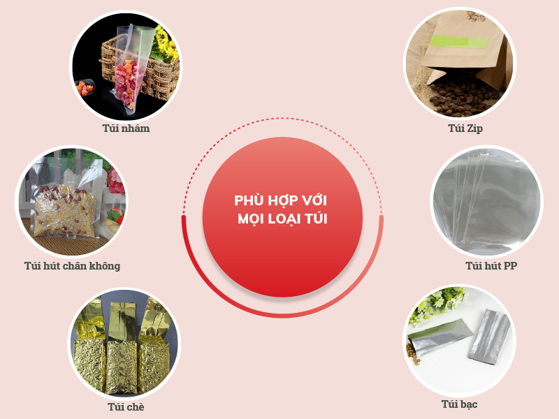 máy không kén túi