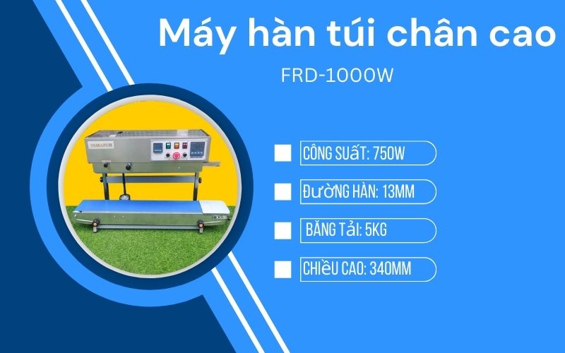 Máy hàn túi chân cao FRD-1000W