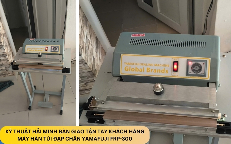 Máy hàn túi đạp chân Yamafuji FRP-300