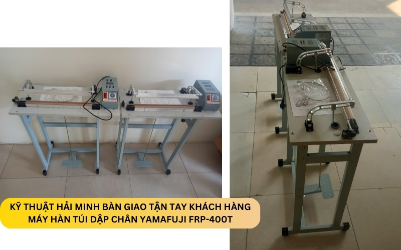 Máy hàn túi dập chân Yamafuji FRP-400T (đường hàn: 2-3-5 mm)