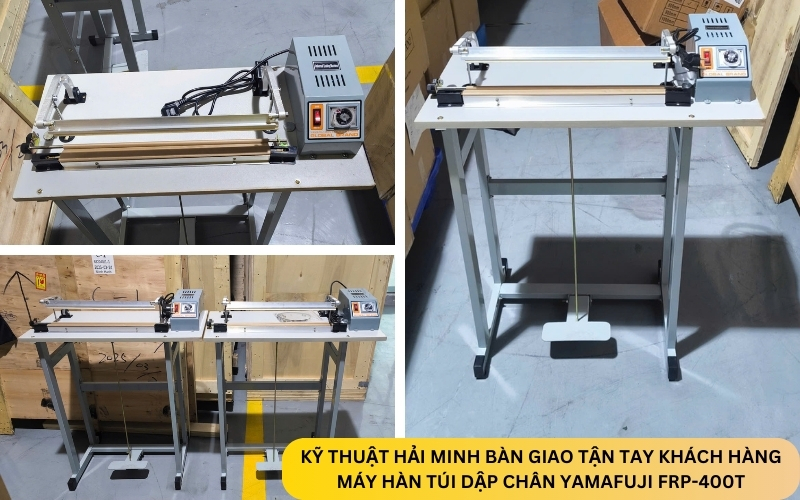 Máy hàn túi dập chân Yamafuji FRP-400T