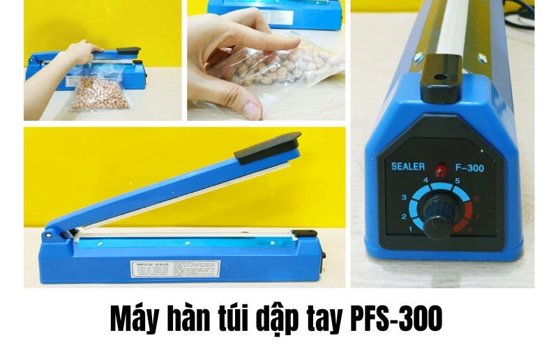 Máy ép túi dập tay PFS-300 giá 550.000