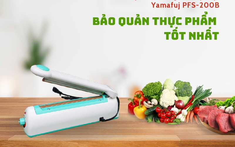 Máy hàn túi dập tay Yamafuji PFS-200B