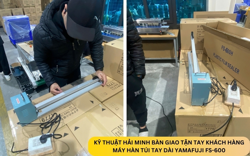 Máy hàn túi tay dài Yamafuji FS-600