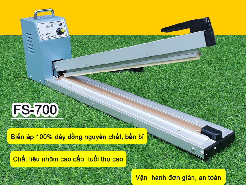 máy hàn miệng túi tay dài Yamafuji FS-700