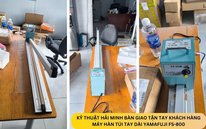 Máy hàn túi tay dài Yamafuji FS-800