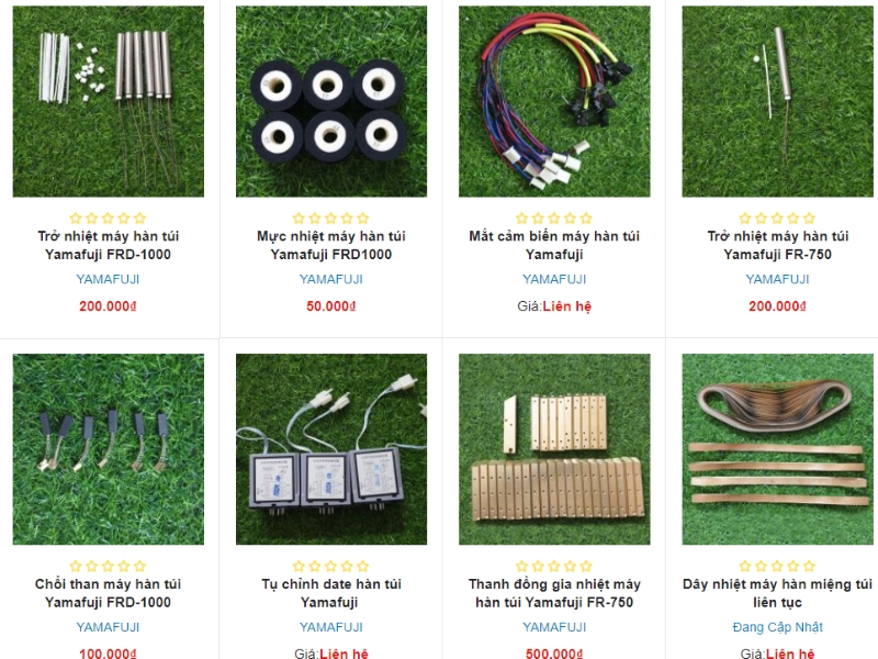 Phụ kiện máy hàn miệng túi Yamafuji có khó tìm mua không?