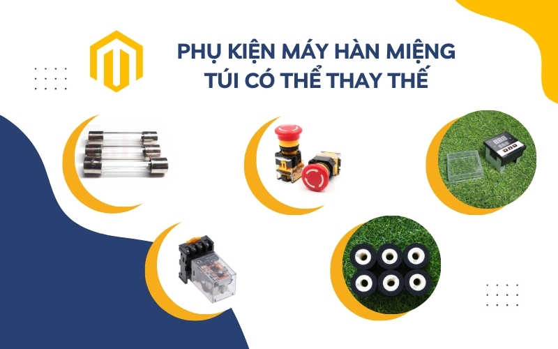 Phụ kiện máy hàn miệng túi có thể thay thế