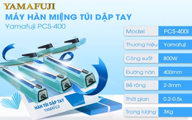 Thông tin về hàn túi PCS-400I
