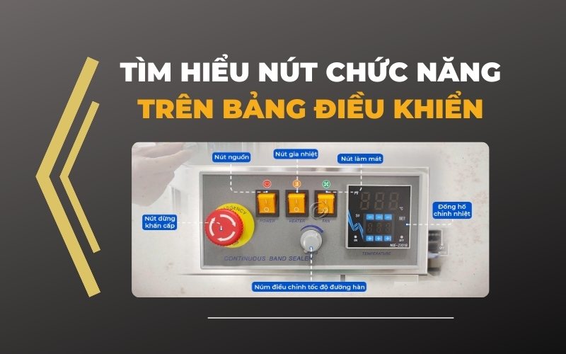 Tìm hiểu nút chức năng trên bảng điều khiển