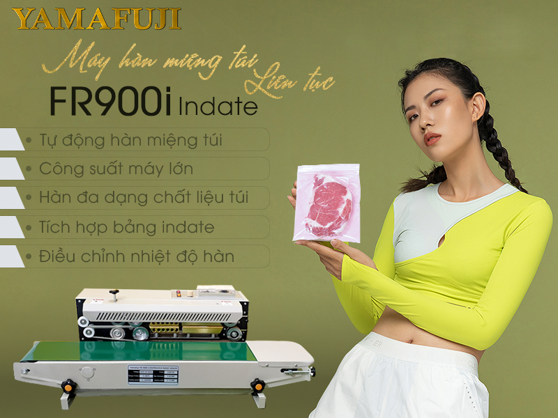 Tính năng và ưu điểm nổi bật của máy hàn túi Yamafuji FR900i in date