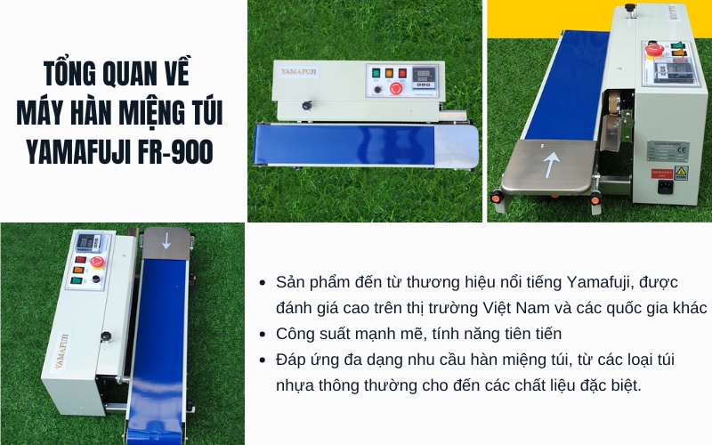 Tổng quan về máy hàn miệng túi Yamafuji FR-900