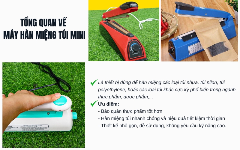 Tổng quan về máy hàn miệng túi mini