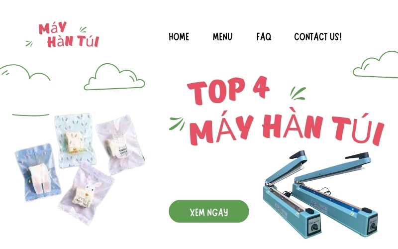 Top 4 máy hàn túi chất lượng cho kinh doanh nhỏ lẻ