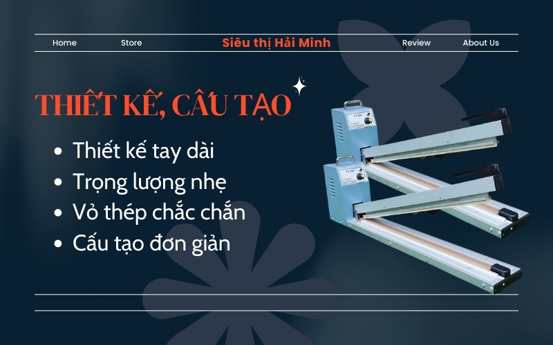 Về thiết kế và cấu tạo