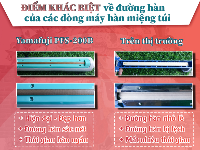 máy hàn miệng túi yamafuji pfs-200B