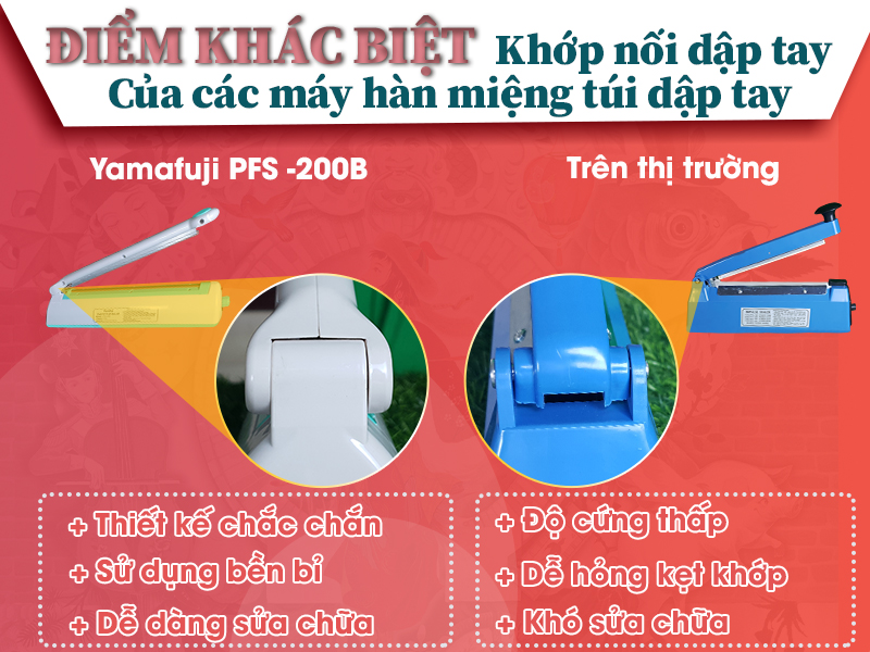 máy hàn miệng túi yamafuji pfs-200B