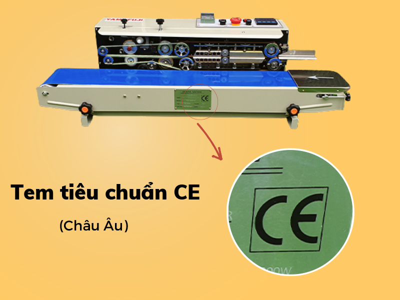 Nhận biết qua tiêu chuẩn CE