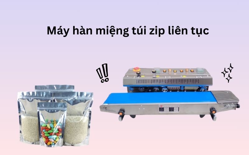 Máy hàn túi liên tục