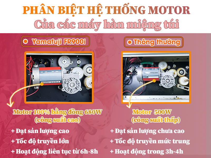 ưu điểm của máy hàn miệng túi yamafuji fr900i