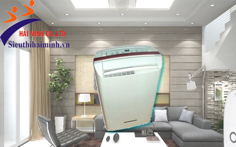 Máy hút ẩm Aikyo AD-18B hút ẩm nhanh chóng, tiện lợi