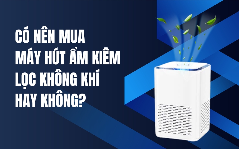 Có Nên Mua Máy Hút Ẩm Kiêm Lọc Không Khí Hay Không?