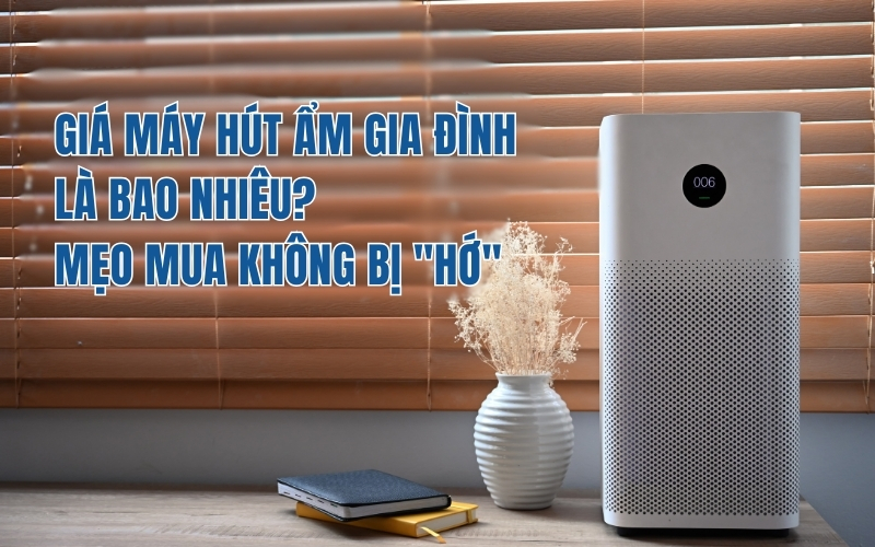 Giá Máy Hút Ẩm Gia Đình Là Bao Nhiêu? Mẹo Mua Không Bị 