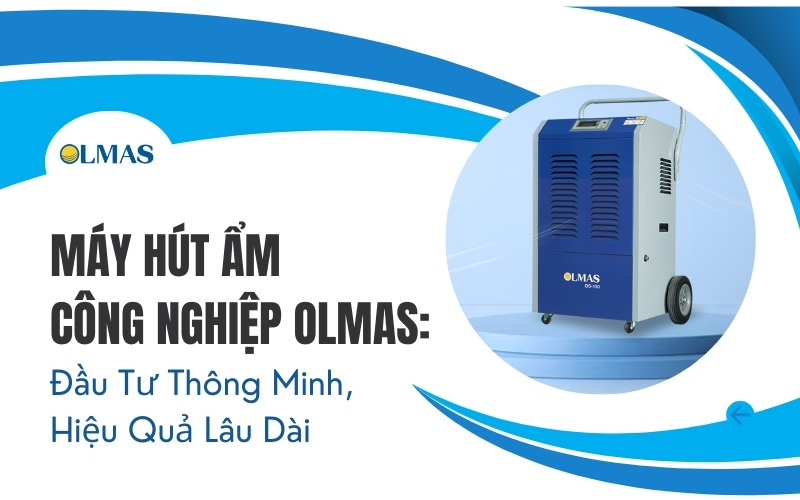 Máy Hút Ẩm Công Nghiệp Olmas: Đầu Tư Thông Minh, Hiệu Quả Lâu Dài