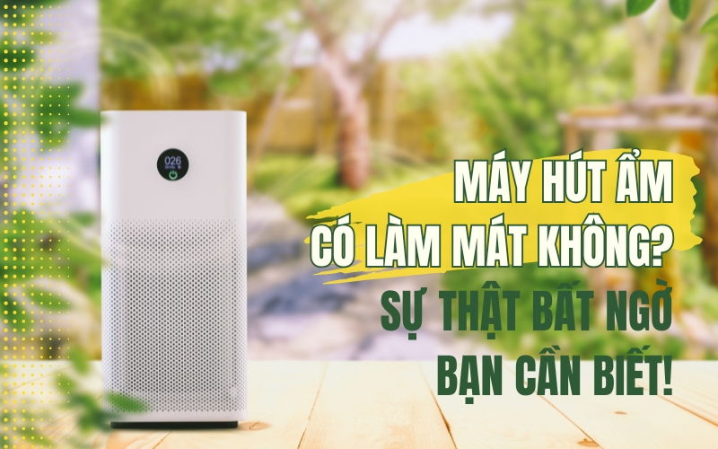 Máy hút ẩm có làm mát không? Sự thật bất ngờ bạn cần biết!
