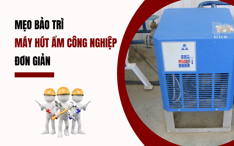 Mẹo Bảo Trì Máy Hút Ẩm Công Nghiệp Đơn Giản