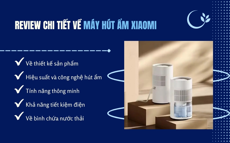Review chi tiết về máy hút ẩm Xiaomi