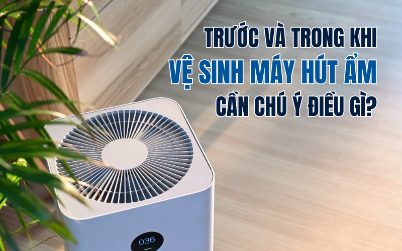 Trước Và Trong Khi Vệ Sinh Máy Hút Ẩm Cần Chú Ý Điều Gì?