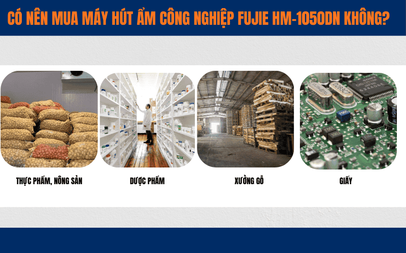 Có nên mua máy hút ẩm công nghiệp FujiE HM-1050DN không?